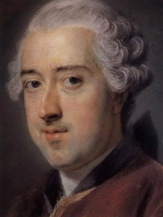 Prince Clément-Venceslas of Saxony - Maurice-Quentin de La Tour