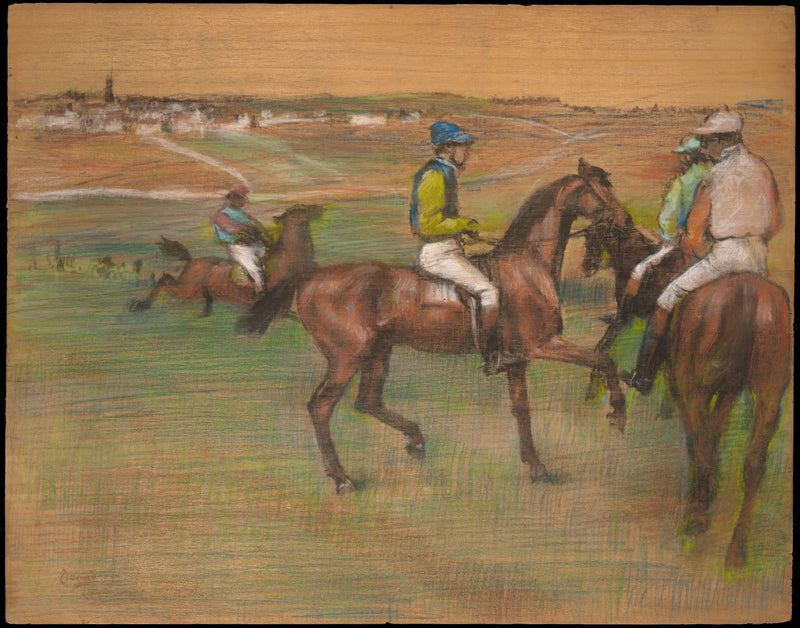 racehorses - Edgar Degas