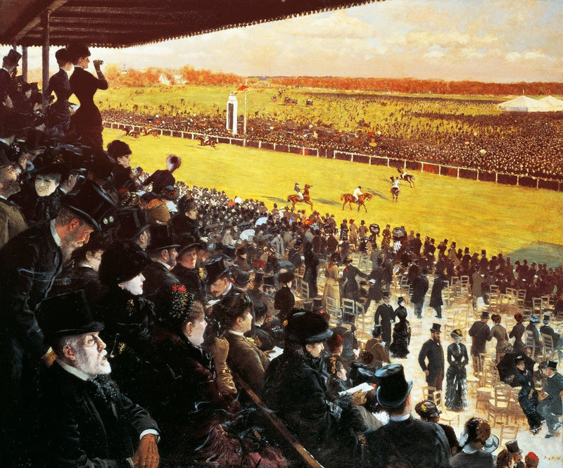Les courses à Longchamp - II - Giuseppe De Nittis