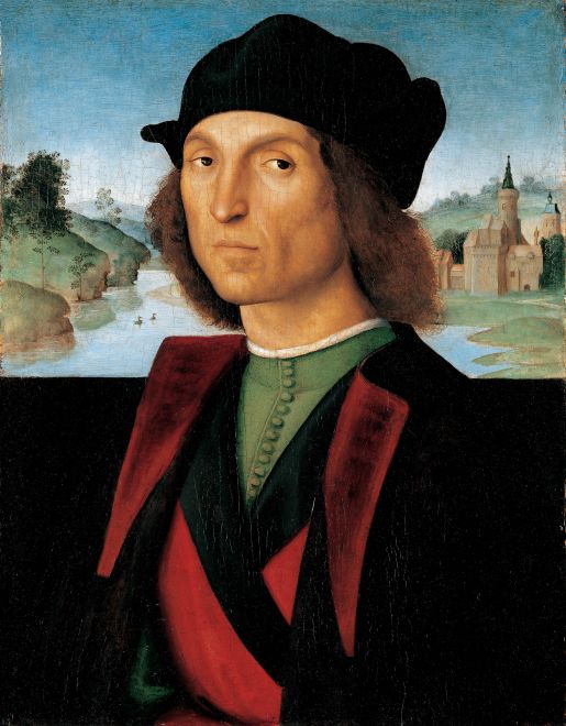 Reproduction du tableau « Portrait d'un homme - Raphaël Sanzio » par Alpha Reproduction en peinture à l’huile