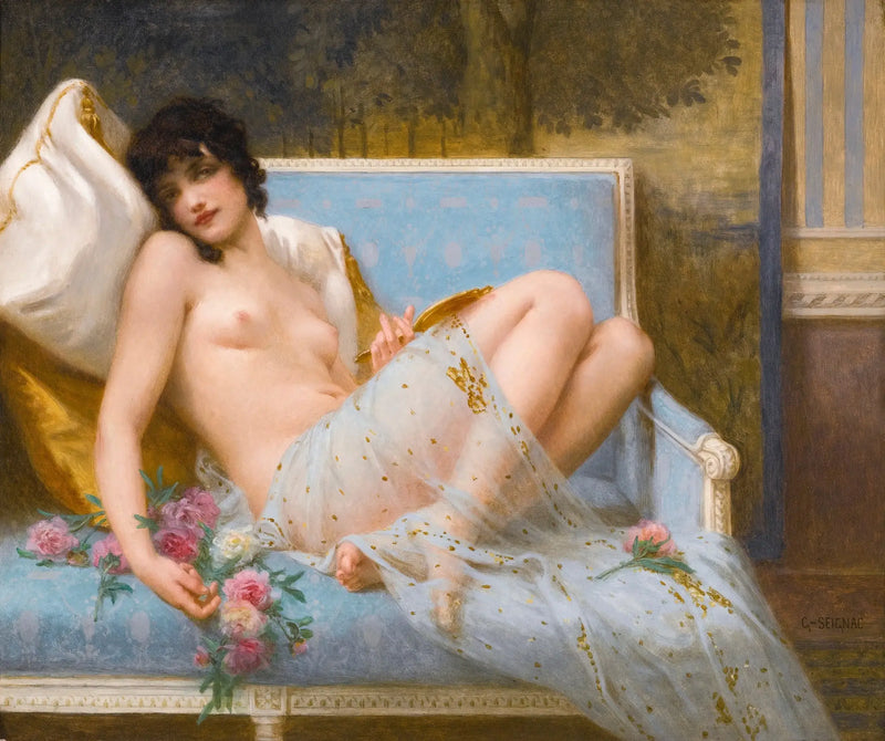 Lying Odalisque - Guillaume Seignac