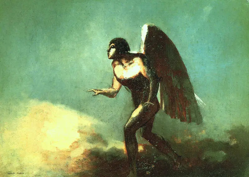 The Winged Man - Odilon Redon