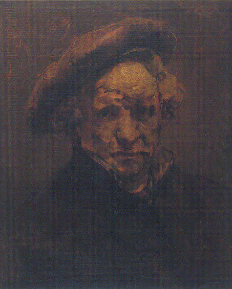 Reproduction du tableau « Autoportrait - Rembrandt » par Alpha Reproduction en peinture à l’huile
