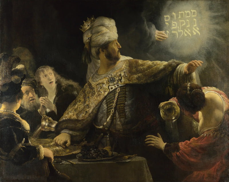 The Feast of Balthazar - Rembrandt
