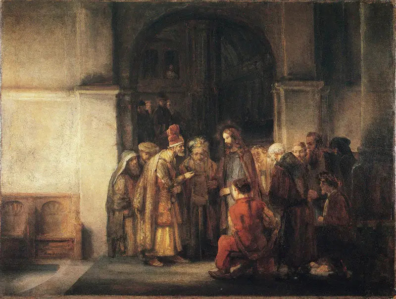 The Tribute Money - Rembrandt