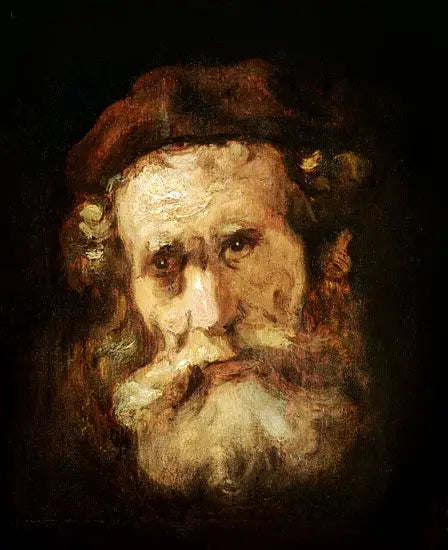 A Rabbi - Rembrandt