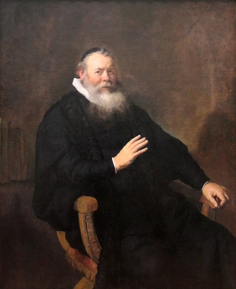 The Pastor Eleazar Swalmius - Rembrandt