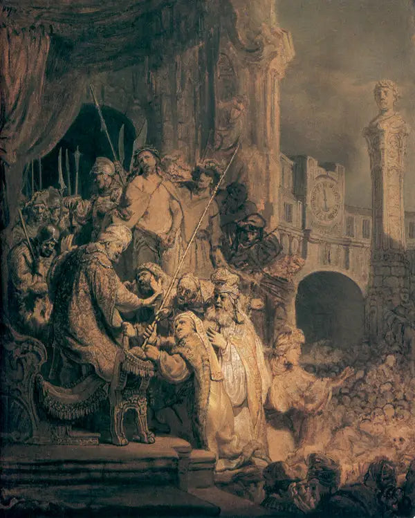 Christ Before Pilate (Ecce Homo) - Rembrandt