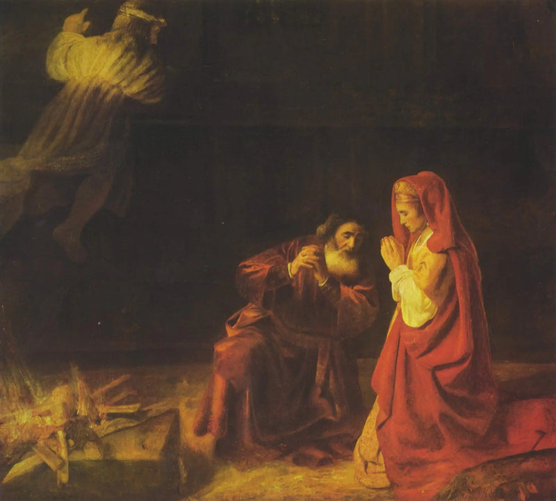 The Sacrifice of Manoah - Rembrandt