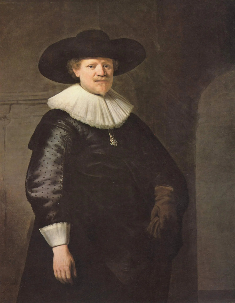 Portrait of Jan Harmensz. Krul - Rembrandt