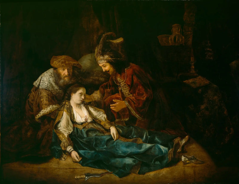 The Death of Lucretia - Rembrandt
