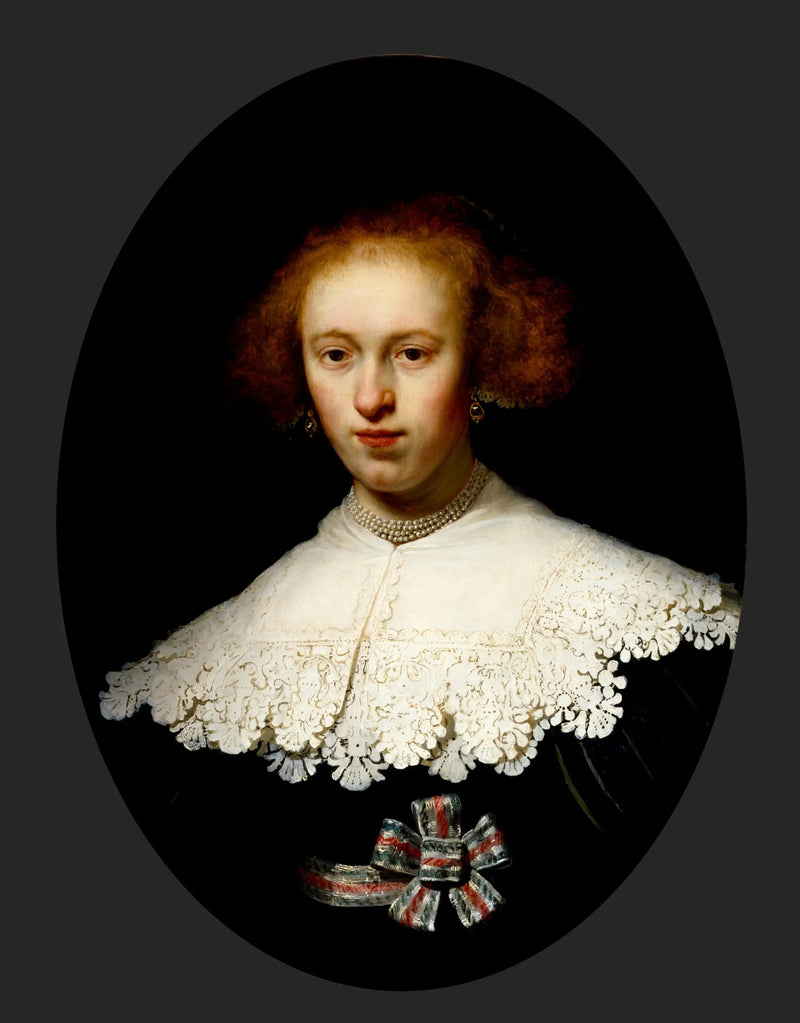 Portrait of a Young Woman - Rembrandt