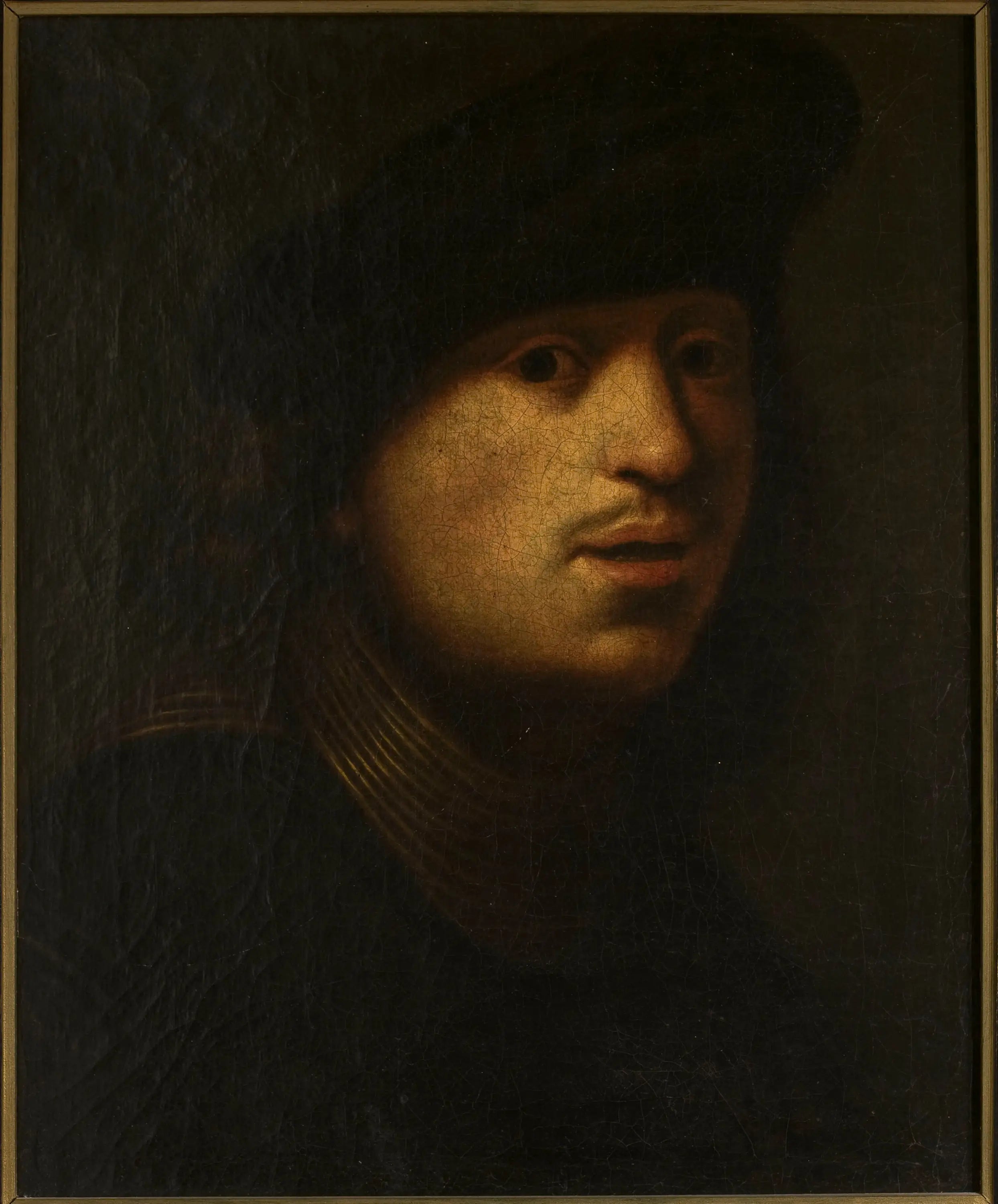 Reproduction du tableau « Autoportrait - Rembrandt » par Alpha Reproduction en peinture à l’huile