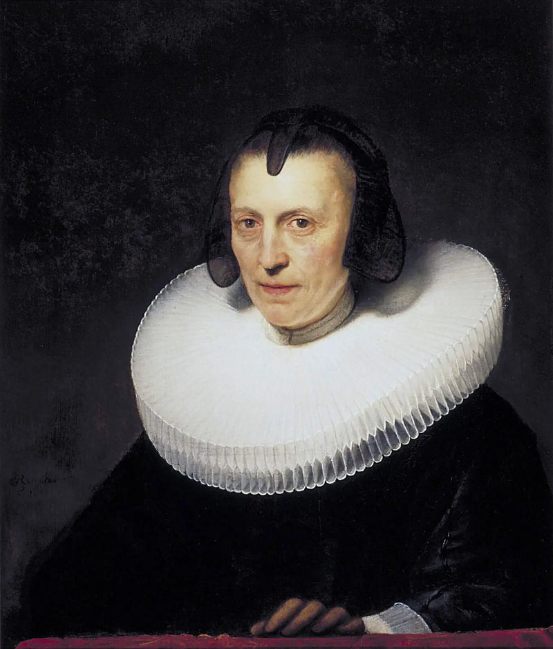 Portrait of Aletta Adriaensdochter - Rembrandt