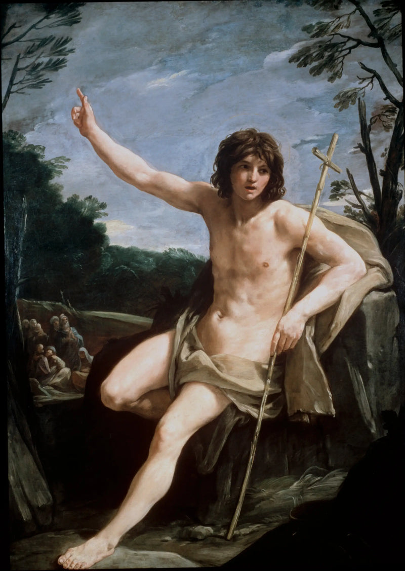 Saint John the Baptist in the Desert - Guido Reni