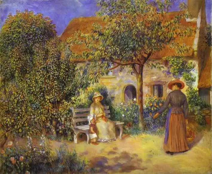 In Brittany - Pierre-Auguste Renoir