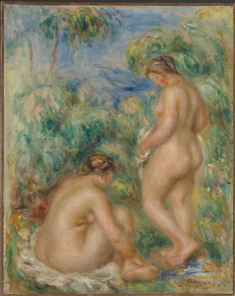 Daughters of Badende - Pierre-Auguste Renoir