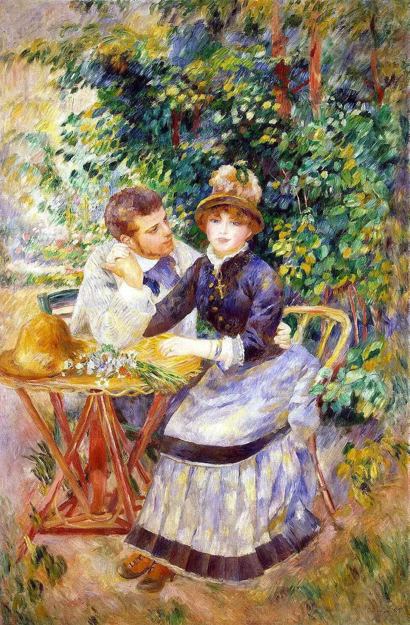 In the Garden - Pierre-Auguste Renoir