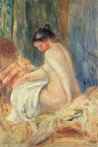 The Bather - Pierre-Auguste Renoir