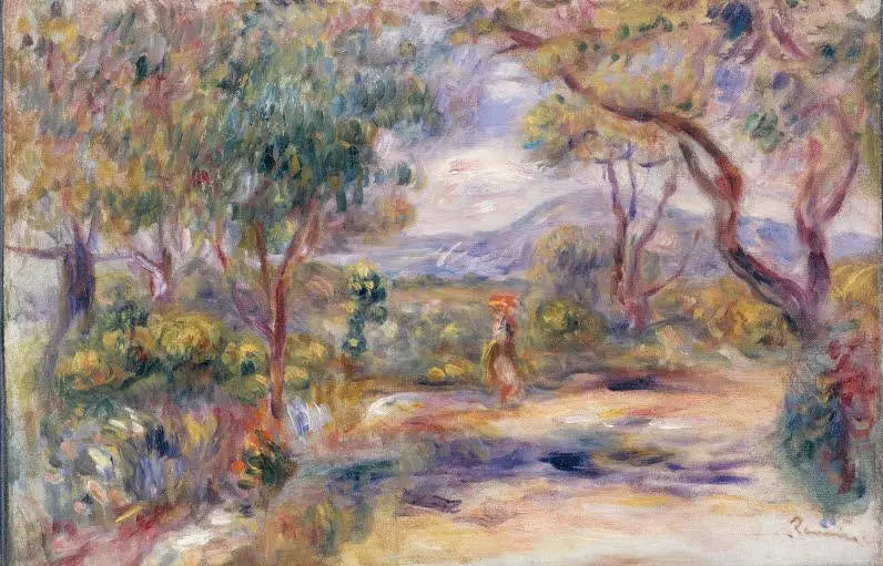 Landscape at Cagnes (Renoir's Garden) - Pierre-Auguste Renoir