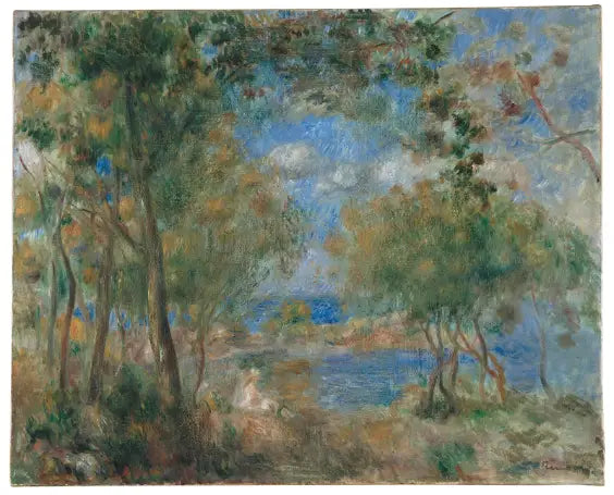 Landscape near Noirmoutier - Pierre-Auguste Renoir