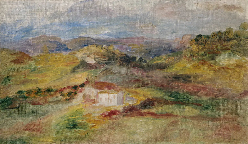 Houses at Cagnes - Pierre-Auguste Renoir