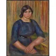 Portrait of Mlle Estable - Pierre-Auguste Renoir