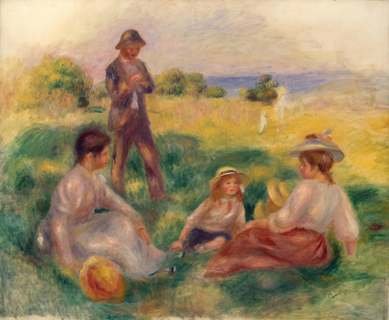 Country Festival in Berneval - Pierre-Auguste Renoir