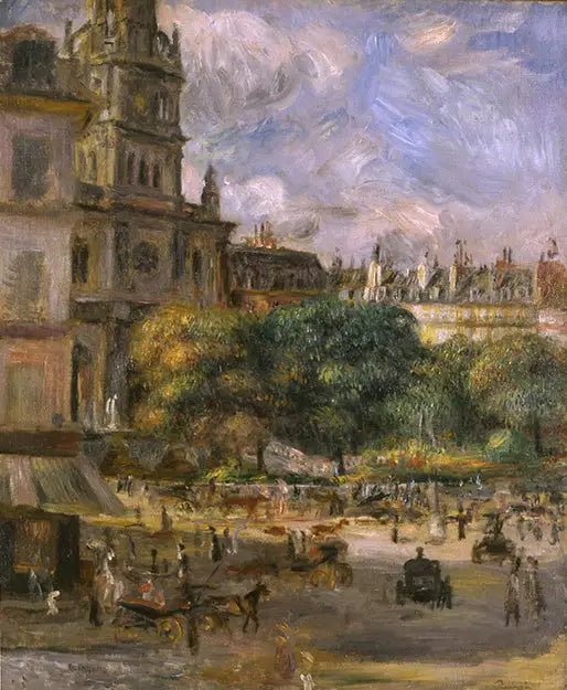 Place de la Trinité, Paris - Pierre-Auguste Renoir