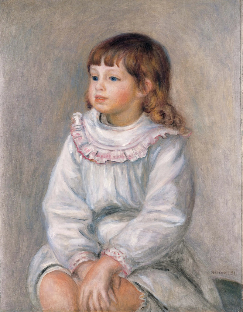 Portrait of Jacques Gallimard - Pierre-Auguste Renoir