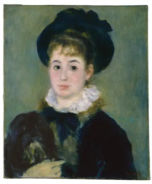 Portrait of Mme Henriot - Pierre-Auguste Renoir