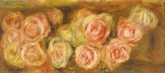 Reproduction du tableau « Rose - Pierre-Auguste Renoir » par Alpha Reproduction en peinture à l’huile