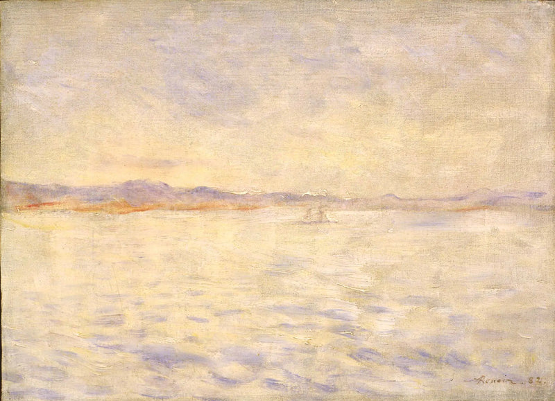 The Bay of Naples - Pierre-Auguste Renoir