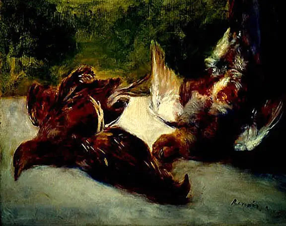 Three Partridges - Pierre-Auguste Renoir