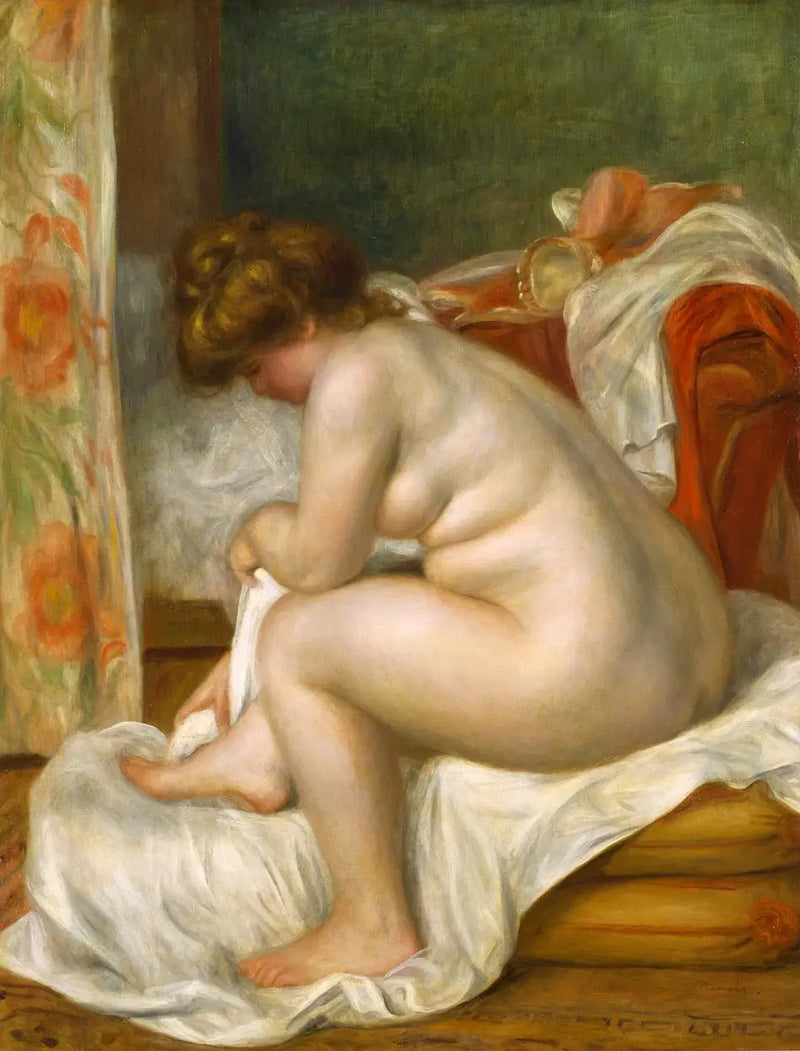 Woman after the Bath - Pierre-Auguste Renoir