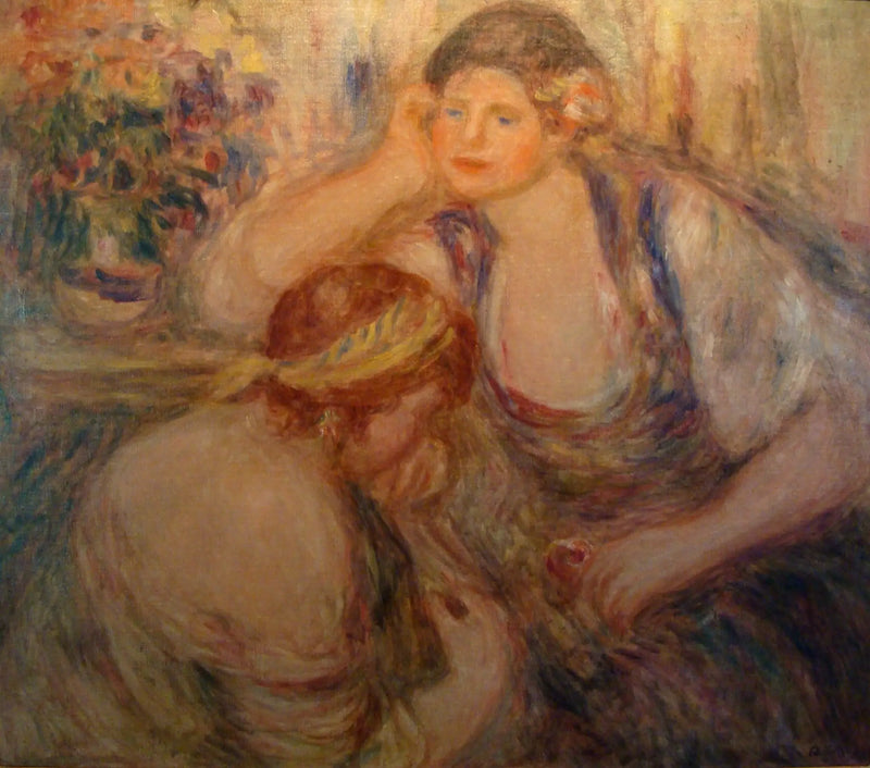 The Serenade - Pierre-Auguste Renoir