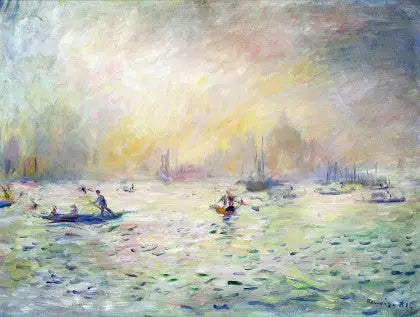 Venice — fog - Pierre-Auguste Renoir
