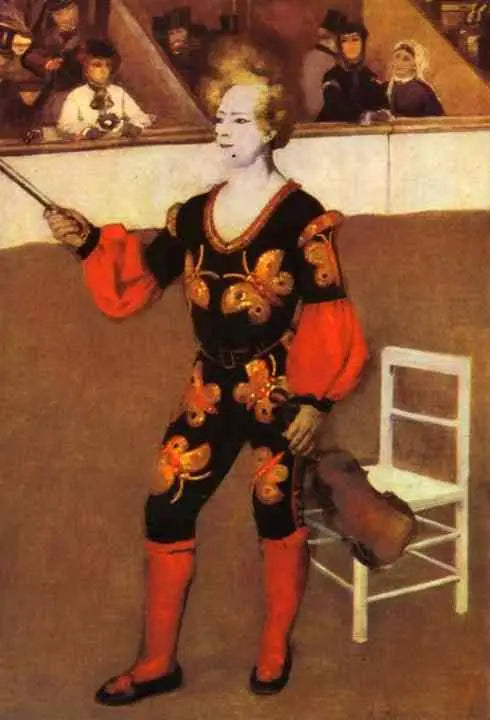 Clown at the Circus - Pierre-Auguste Renoir