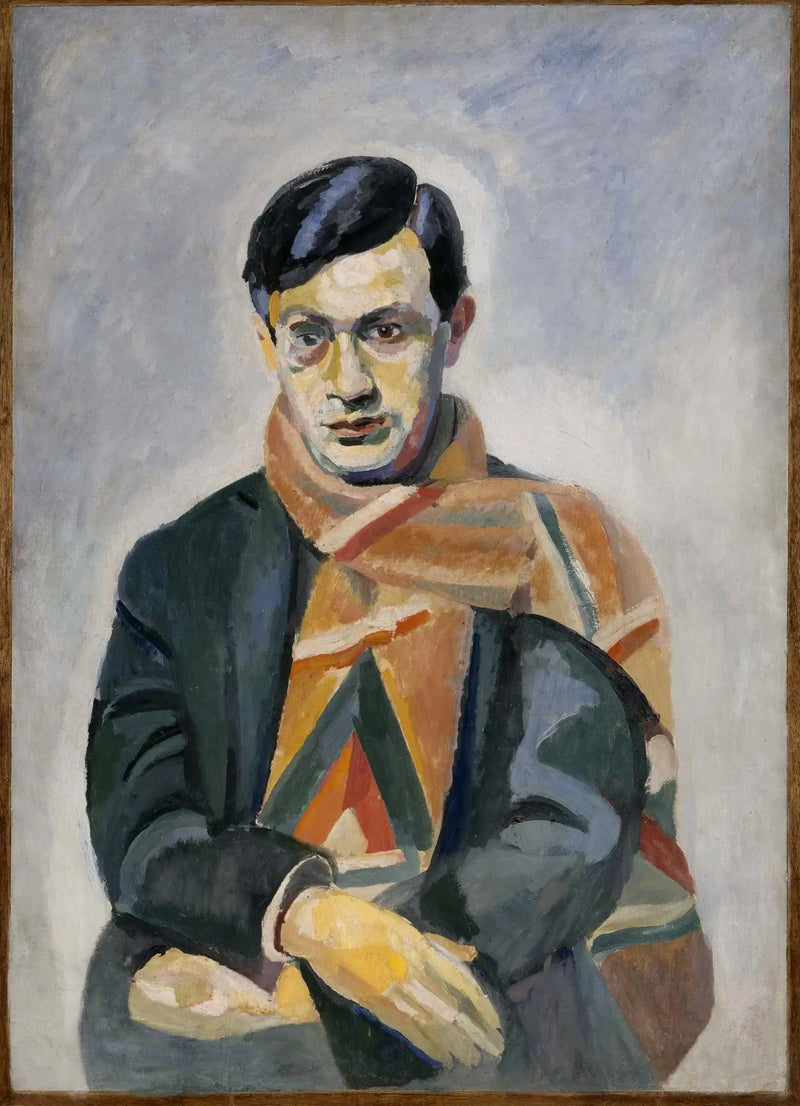 Portrait of Tristan Tzara - Robert Delaunay