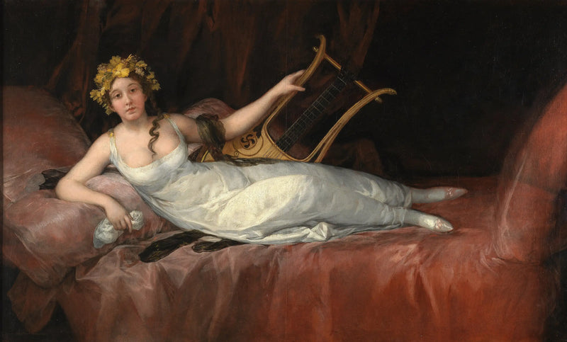 portrait of the Marchioness of Santa Cruz - Francisco de Goya