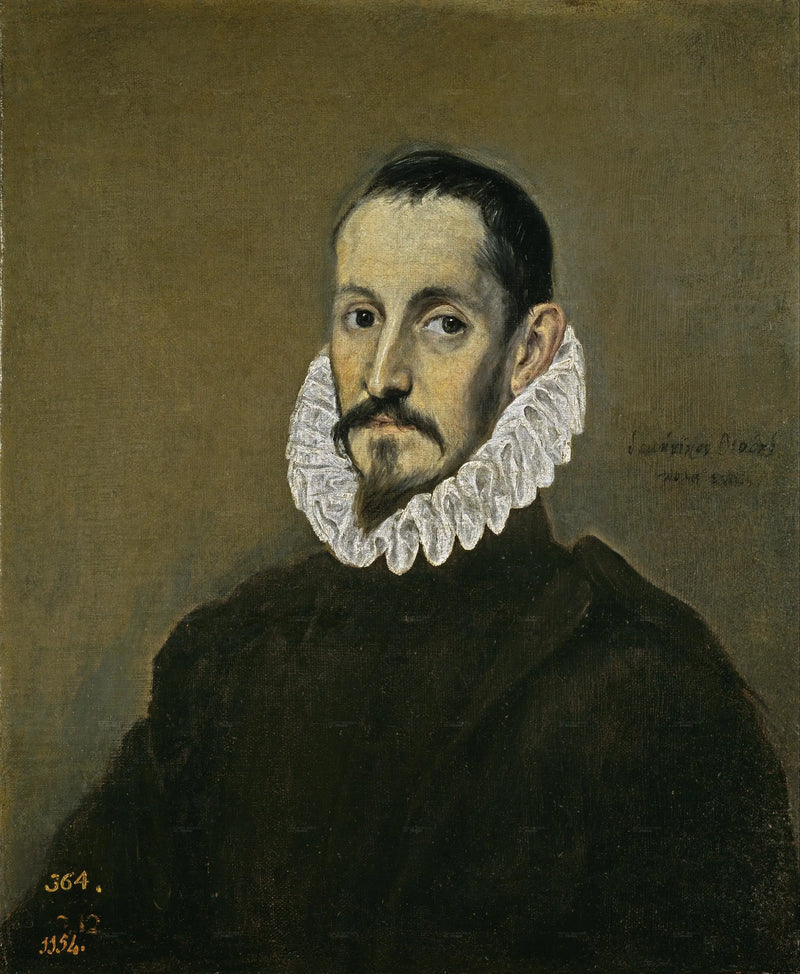 Portrait of a gentleman - El Greco