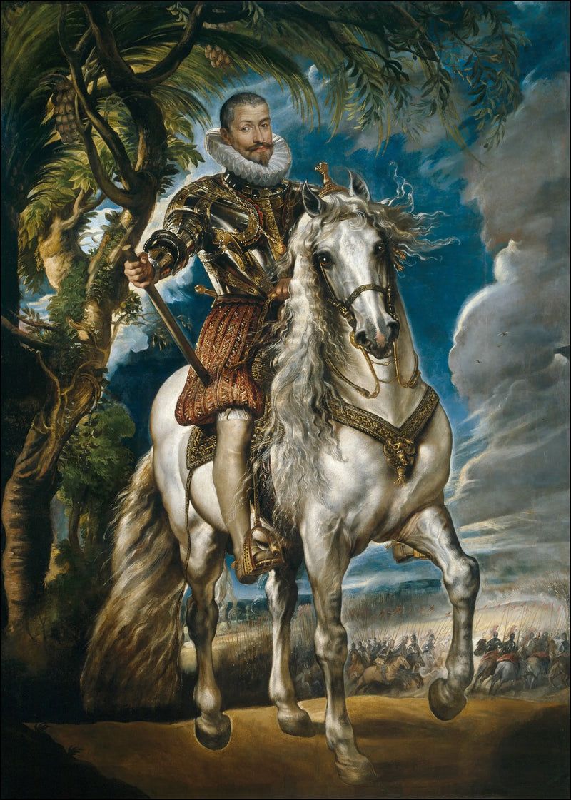 Equestrian Portrait of the Duke of Lerme - Peter Paul Rubens