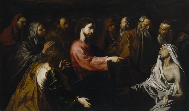 The Raising of Lazarus - Jusepe de Ribera