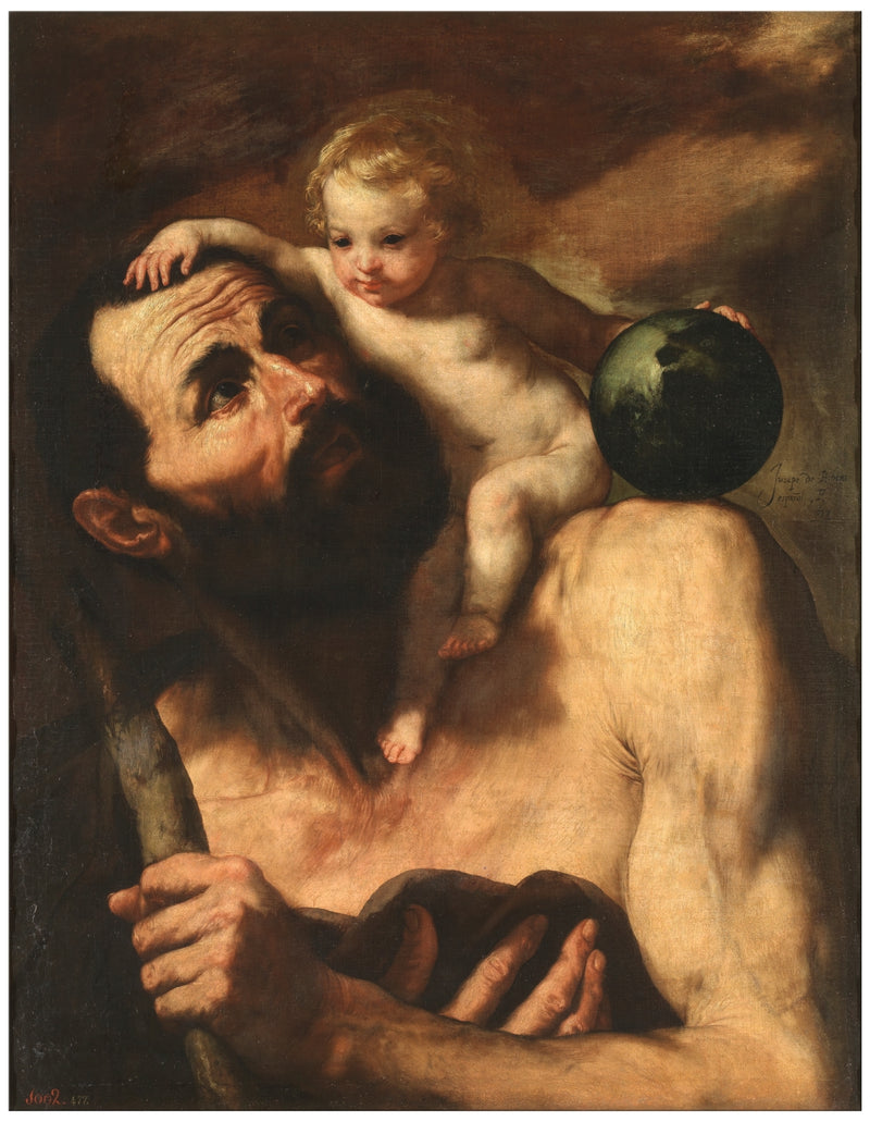 Saint Christopher - Jusepe de Ribera