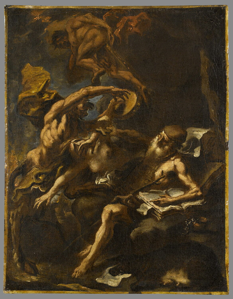 The Temptation of Saint Anthony - Sebastiano Ricci