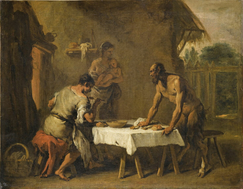 The Satyr and the Peasant - Sebastiano Ricci