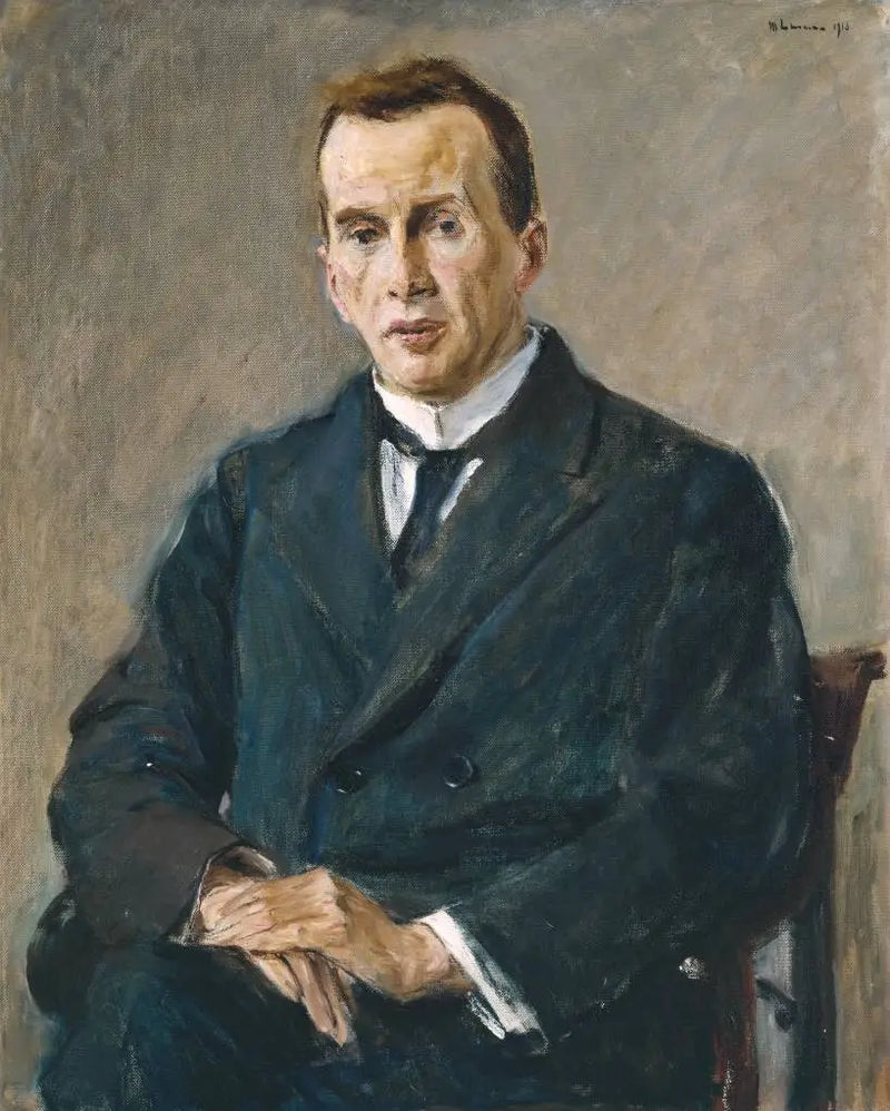 Portrait of Professor Cassirer - Max Liebermann