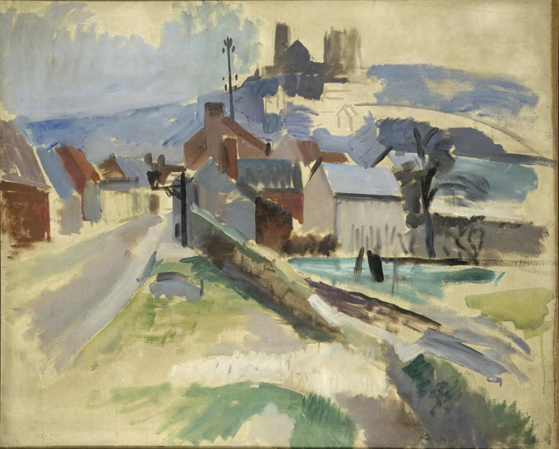 The Road to Laon - Robert Delaunay