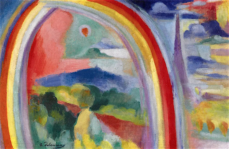 Paris with Rainbow - Robert Delaunay