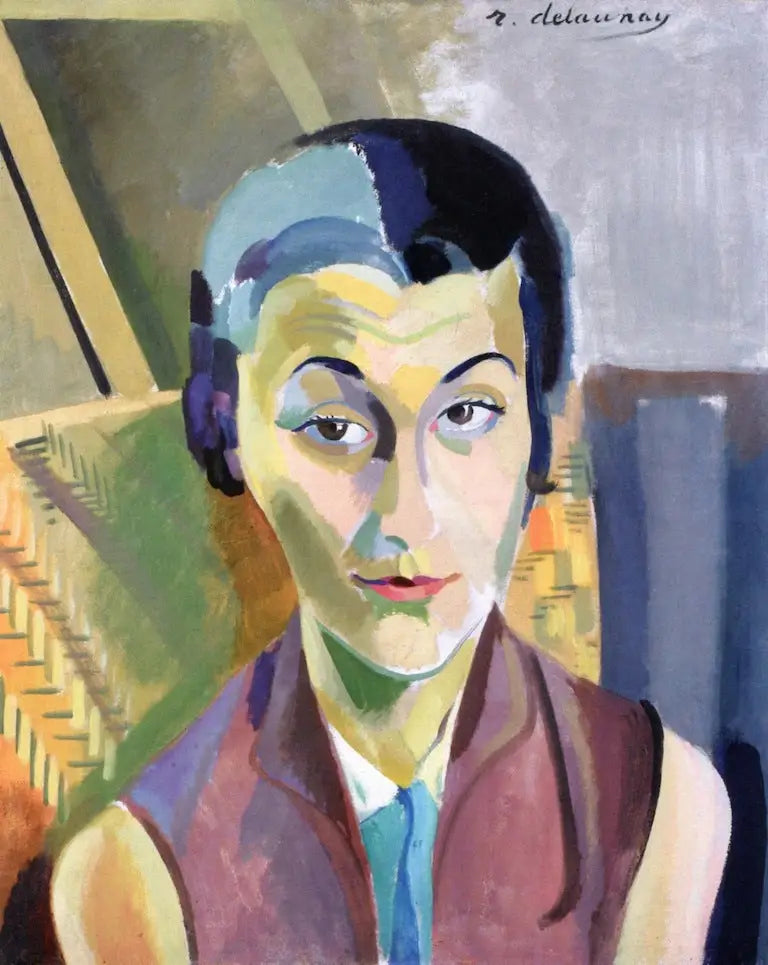 Portrait of Maria Lani - Robert Delaunay